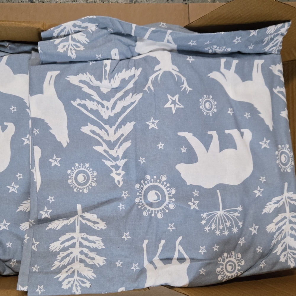 Melanni Lightweight Flannel Sheet Set  100% Organic Cotton- Twin - Picture 5 of 7